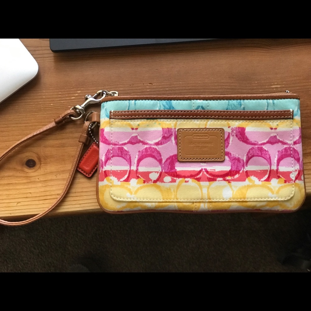 Coach Clutch & Wristlet
